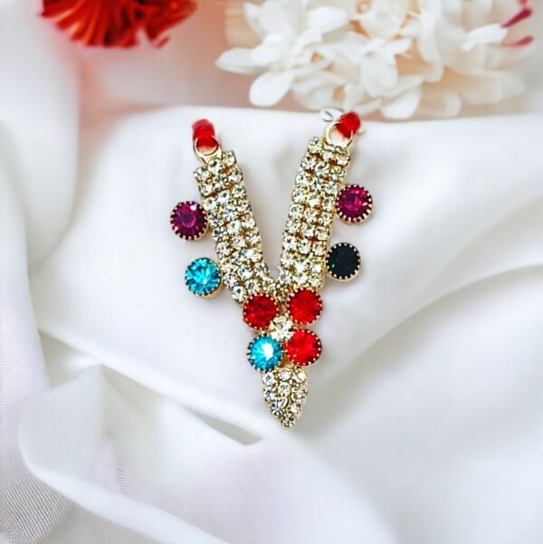 Multi Color Mala/Haar Suitable for God Idols