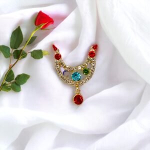 Multi Color Mala/Haar Suitable for God Idols