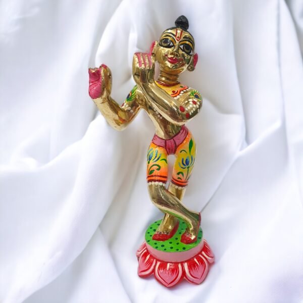 ASHTADHATU Radha Krishna Idols 8 inch - Image 2