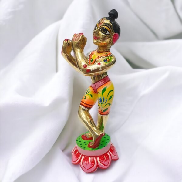 ASHTADHATU Radha Krishna Idols 8 inch - Image 3