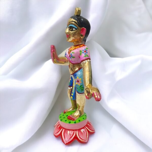 ASHTADHATU Radha Krishna Idols 8 inch - Image 5