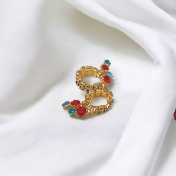 Multi Color Nug Latkan Kangan Available for God Idols-Suitable for 1,2,3,4 no