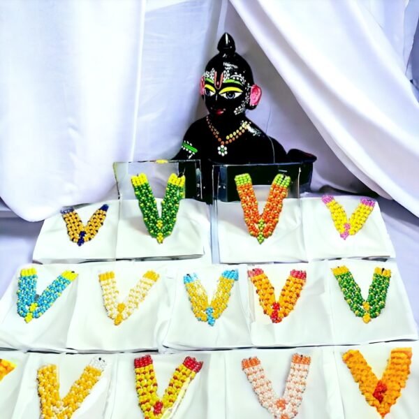 Chik Moti Mala/Haar Suitable for God Idols - Image 4