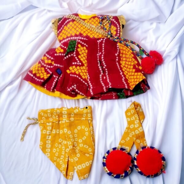 Gujrati Poshak for Laddu Gopal ji
