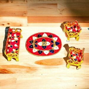 Metal Sofa Set Toy for Laddu Gopal Ji