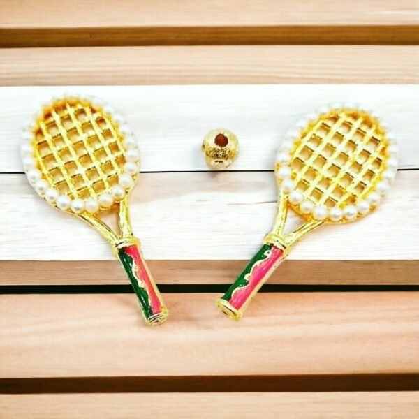 Metal Badminton Toy for Laddu Gopal ji
