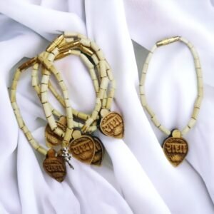 Tulsi Mala with Radha Locket for God Idols