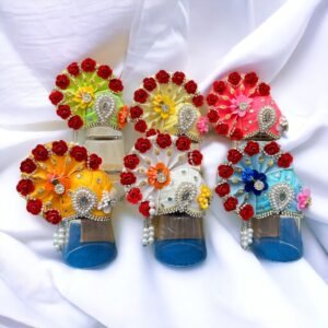 Beautiful Floral Design Pagdi for Laddu Gopal ji