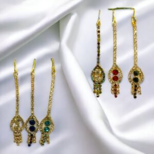 Maang Tikka for Radha Rani, Laxmi Maa ,Durga Maa Idol- Stone Stylish Tikka