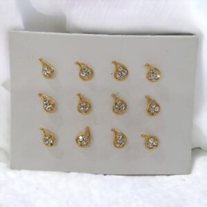 Earrings for God Idols for size 2,3 or 4- Pair of 5