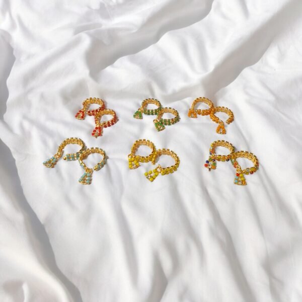 Colored Nag Latkan Kangan Available in 6 colors for God Idols- Suitable for 3,4,5,6 no
