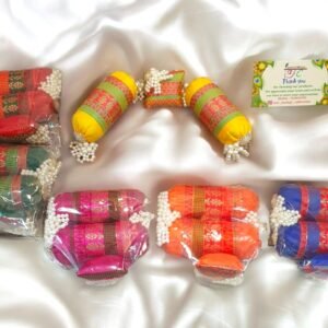 Pillow set in silk fabric