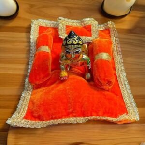 Bedding set in velvet fabric