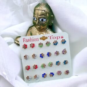 Earrings for God Idols for size 2,3 or 4- Pair of 5