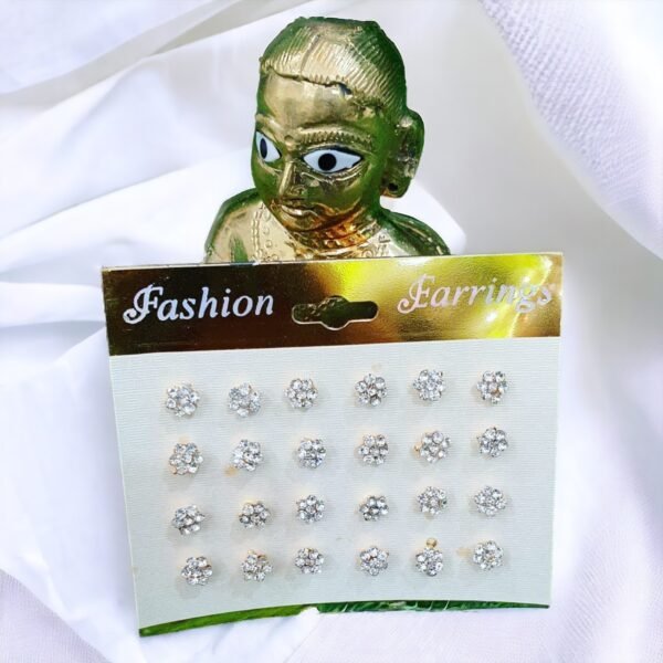 Earrings for God Idols for size 2,3 or 4- Pair of 5 - Image 2