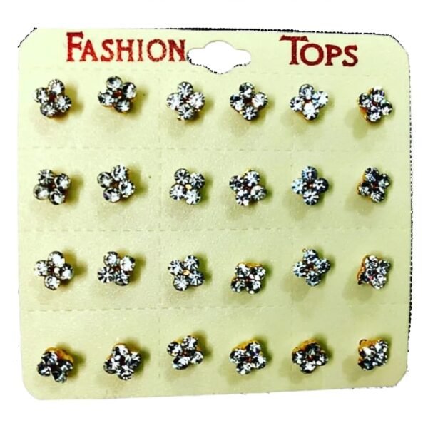Earrings for God Idols for size 2,3 or 4- Pair of 5 - Image 4