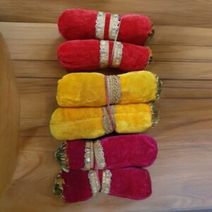 Pillow set-  in velvet fabric
