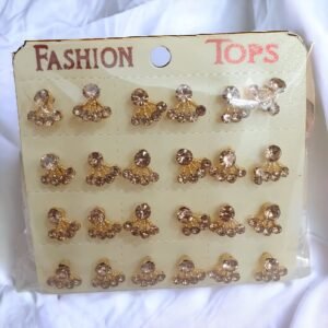 Earrings for God Idols for size 5 or 6- Pair of 5