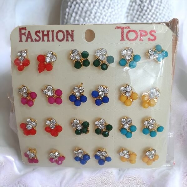 Earrings for God Idols for size 5 or 6- Pair of 5 - Image 3