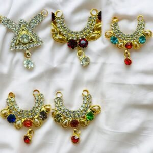 Hasli/Haar Suitable for God Idols- Suitable for 0,1,2,3no- (Set of 2)