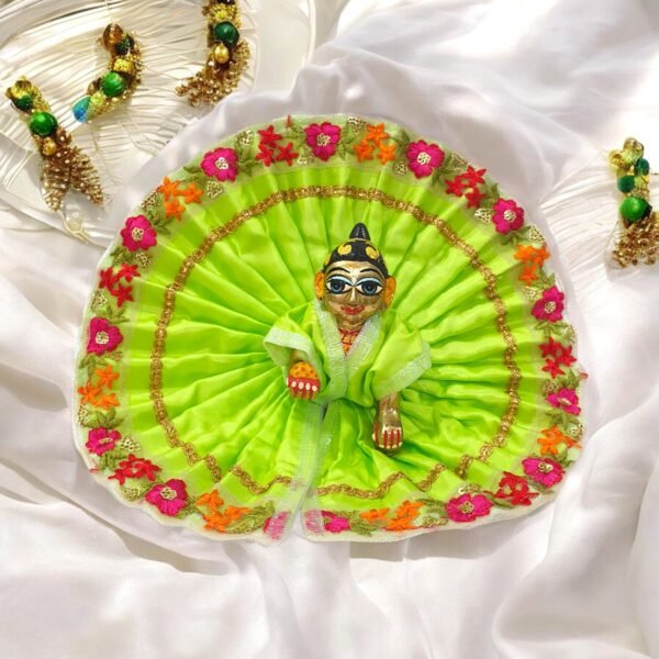 High Quality Silk with lace design for Laddu Gopal ji in New colors