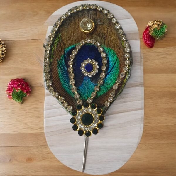 Beautiful Kalangi peacock feather 2