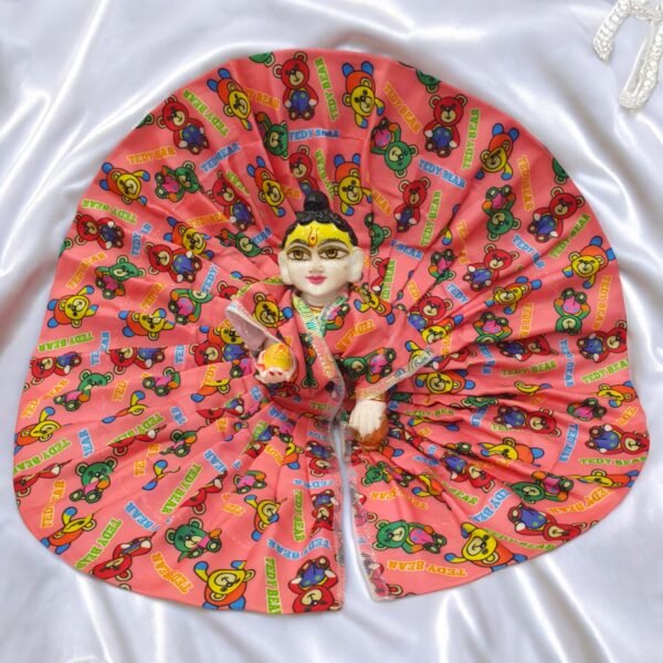 Cotton Teddy Print Poshak - Image 5