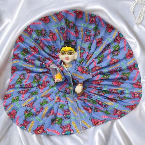 Cotton Teddy Print Poshak - Image 4