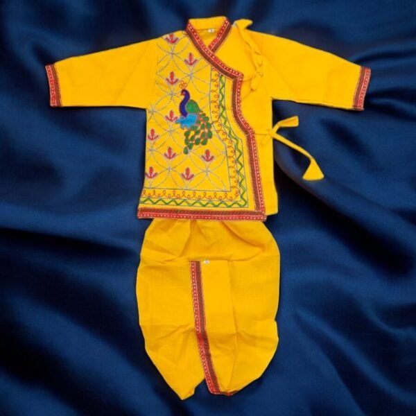 Krishna dress for kids  in premium quality Design no. 2