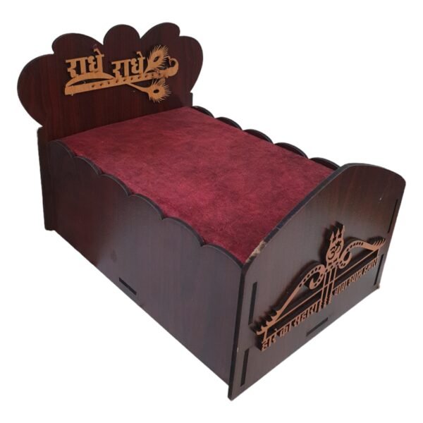 Radhe Radhe Storage Wooden Bed