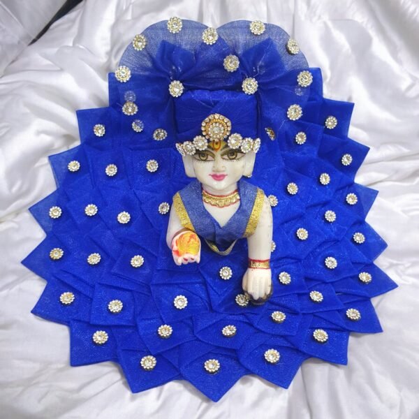 Samosa design poshak with Pagdi for Laddu Gopal ji - Image 4