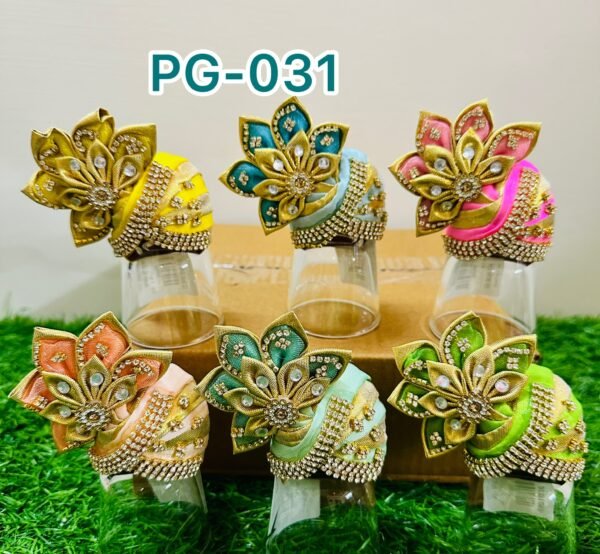 Light color Round Pagdi for Laddu Gopal ji