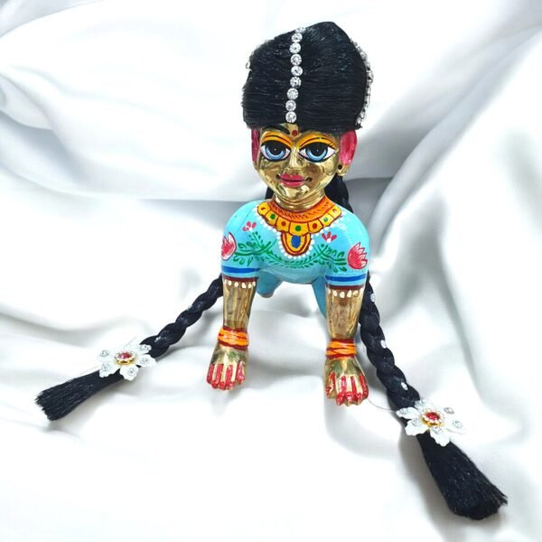 2 choti Hair for Radha Rani