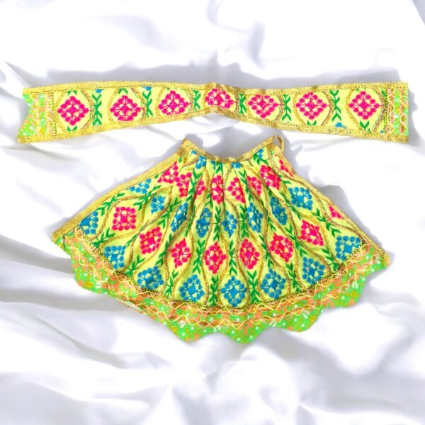 Thread Work Design Lehnga Patka - Image 3