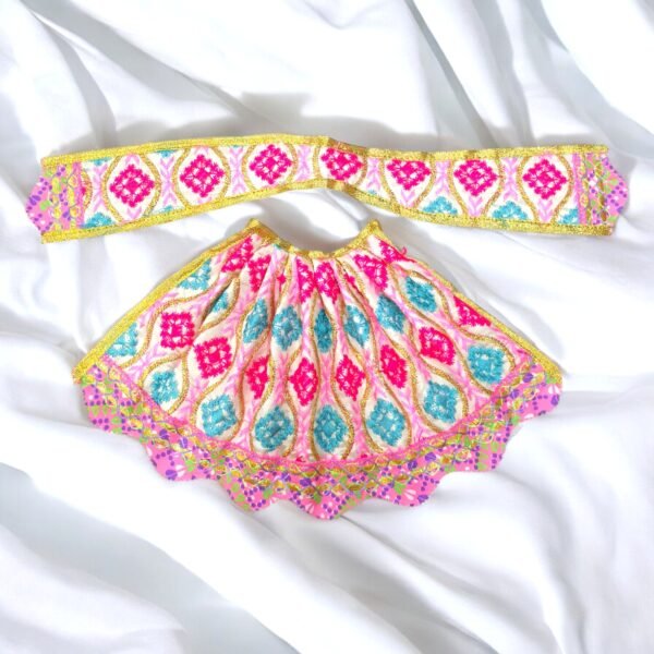 Thread Work Design Lehnga Patka - Image 6