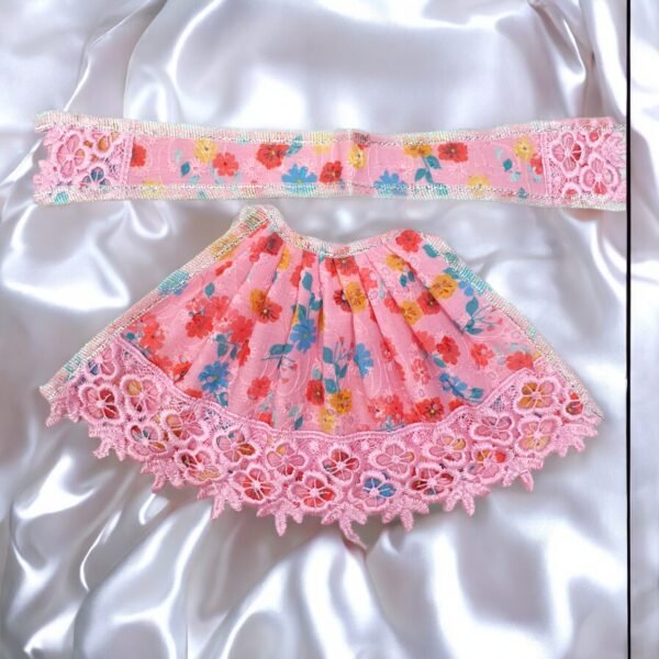 Cotton Design lehnga patka dress for God idol - Image 7