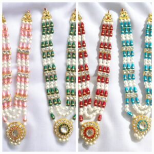 Extra Long Mala- 8inches long for Radha Krishna, Matarani, Gopal ji- ML-158