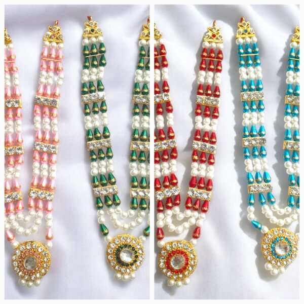 Extra Long Mala- 8inches long for Radha Krishna, Matarani, Gopal ji- ML-158