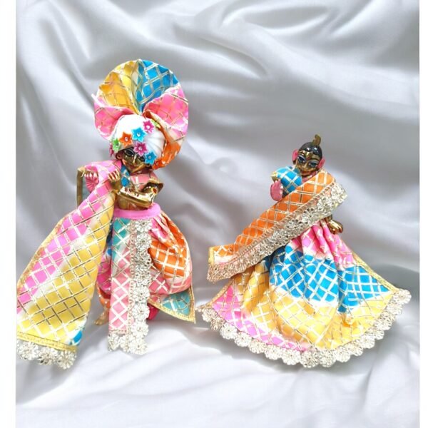 Multi Colored - Radha Krishna Poshak - Image 2