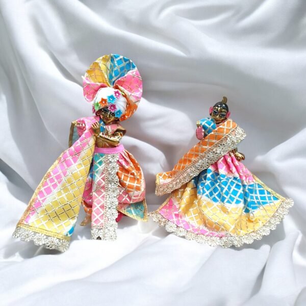 Multi Colored - Radha Krishna Poshak - Image 3