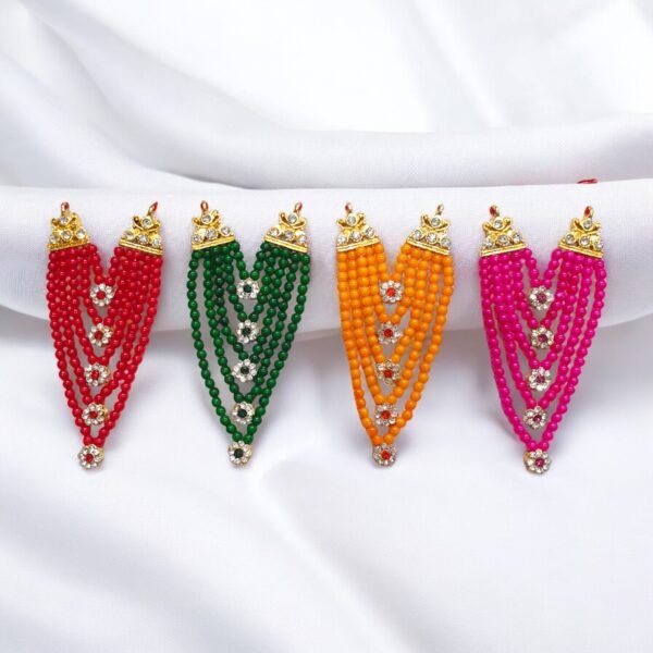 Long mala 5 layer design- 4inch Length - ML-151
