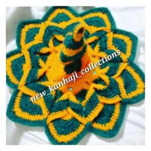 New  design Woolen poshak with cap for God idols