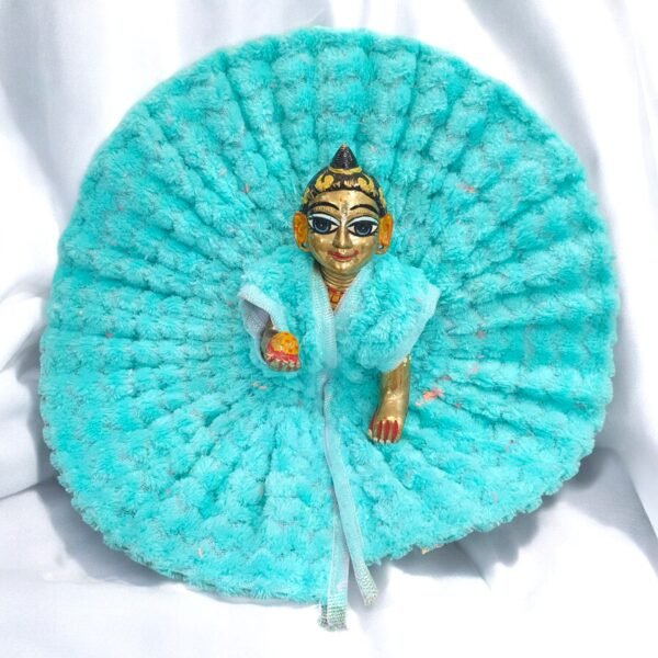 Winter Stall Fabric Poshak for God Idols - Image 3