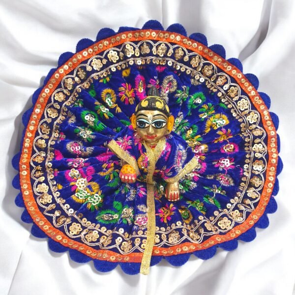 Beautiful Velvet Poshak for God Idols - Image 2