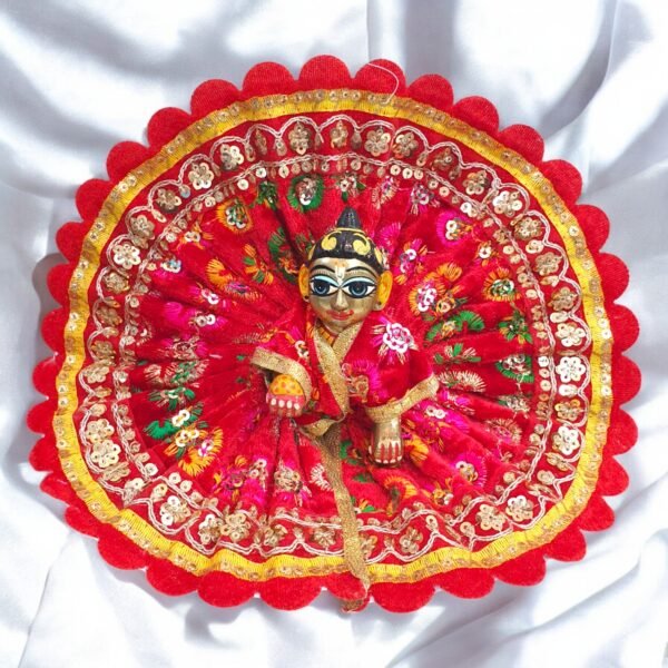 Beautiful Velvet Poshak for God Idols - Image 4