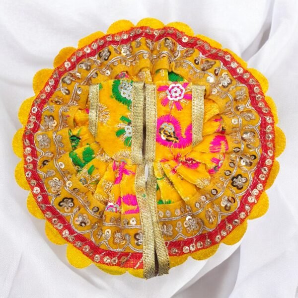 Beautiful Velvet Poshak for God Idols - Image 6