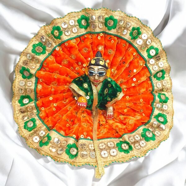 Beautiful Velvet Poshak for God Idols - Image 5