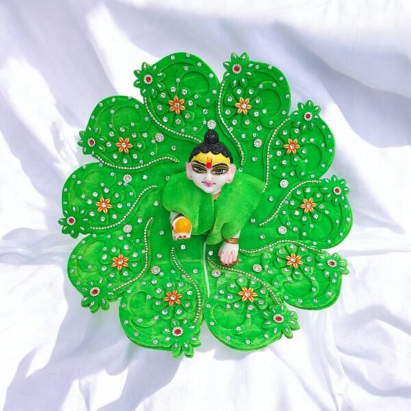 Beautiful Velvet Poshak for God Idols - Image 4