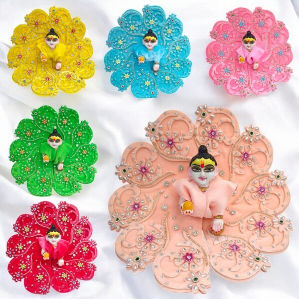 Beautiful Velvet Poshak for God Idols
