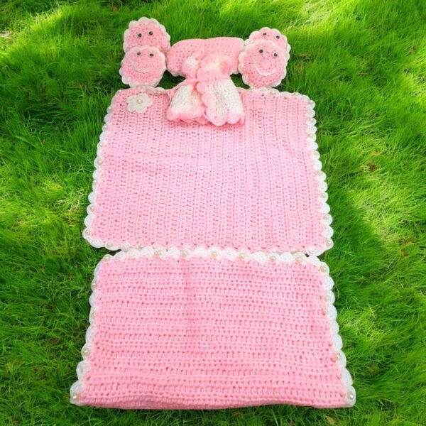 Woolen Bistar/Bedding set with Gown for God Idols - Image 3